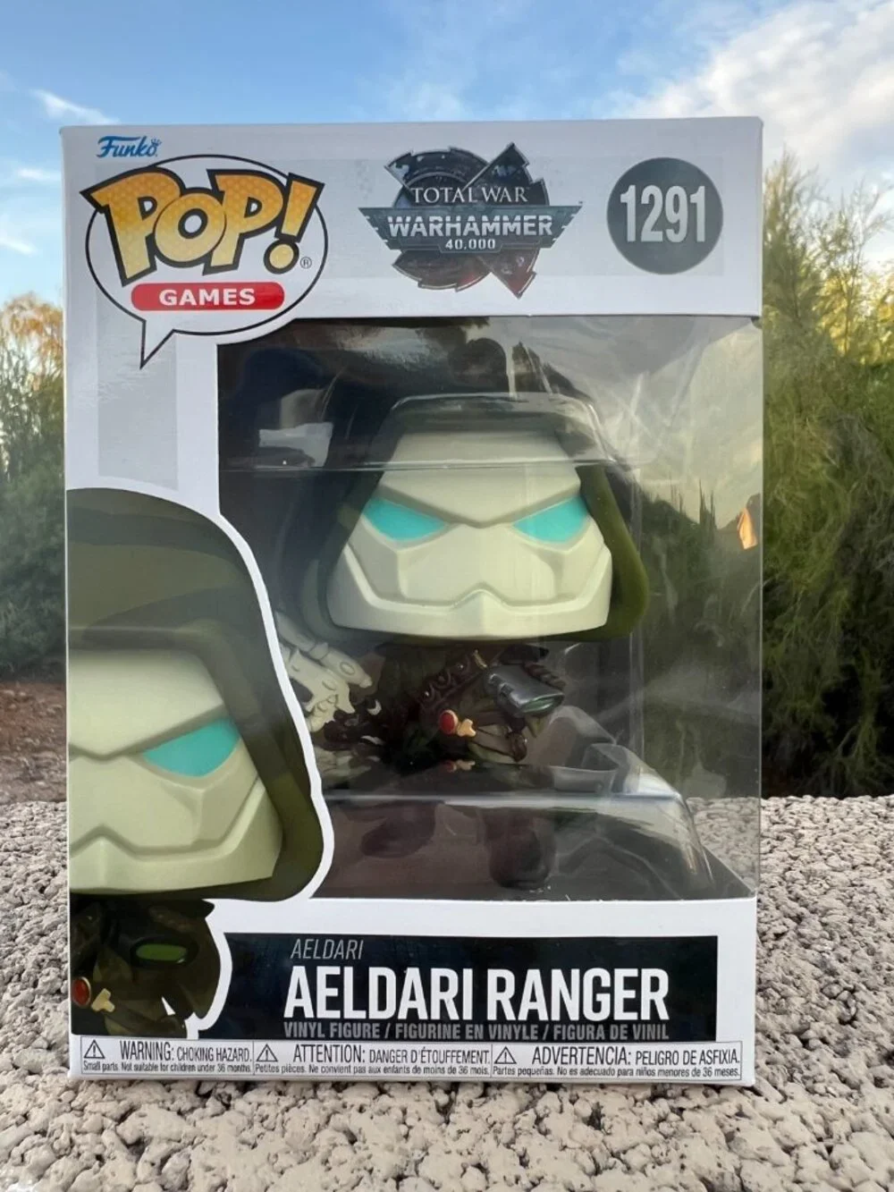Funko Pop Games - Warhammer Total War - Aeldari Ranger (#1291, NEW)